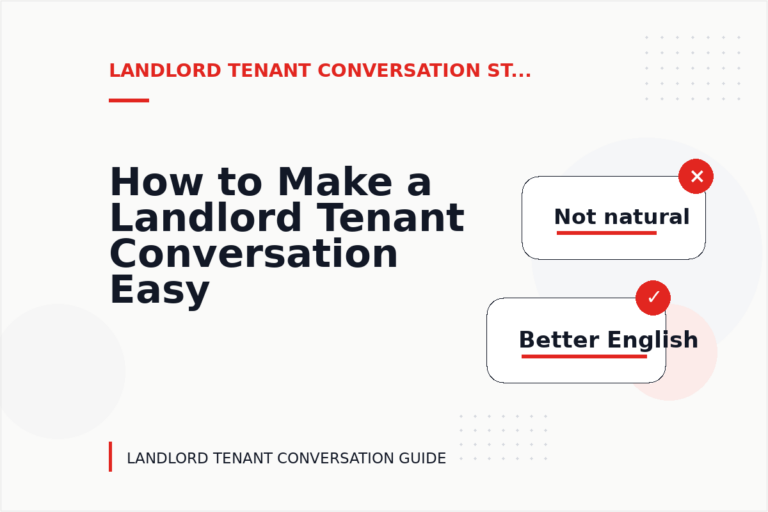 How to Make a Landlord Tenant Conversation Easy to Understand How to Make a Landlord Tenant Conversation Easy to Understand