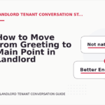 How to Move from Greeting to Main Point in Landlord Tenant Conversation English
