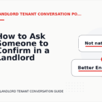 How to Ask Someone to Confirm in a Landlord Tenant Conversation