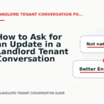 How to Ask for an Update in a Landlord Tenant Conversation