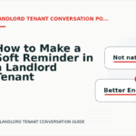 How to Make a Soft Reminder in a Landlord Tenant Conversation
