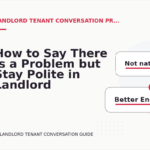 How to Say There Is a Problem but Stay Polite in Landlord Tenant Conversation English
