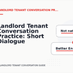 Landlord Tenant Conversation Practice: Short Dialogue Examples