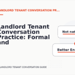 Landlord Tenant Conversation Practice: Formal and Friendly Versions