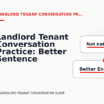 Landlord Tenant Conversation Practice: Better Sentence Choices