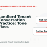 Landlord Tenant Conversation Practice: Tone Fixes for Real Situations