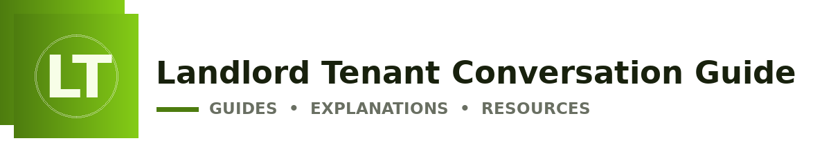 Landlord Tenant Conversation Guide